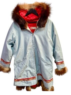 Vintage Holman Eskimo Collective Wool Parka with Wind Cover